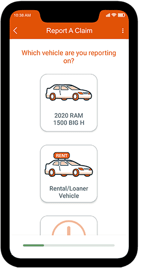 What vehicle are you reporting on