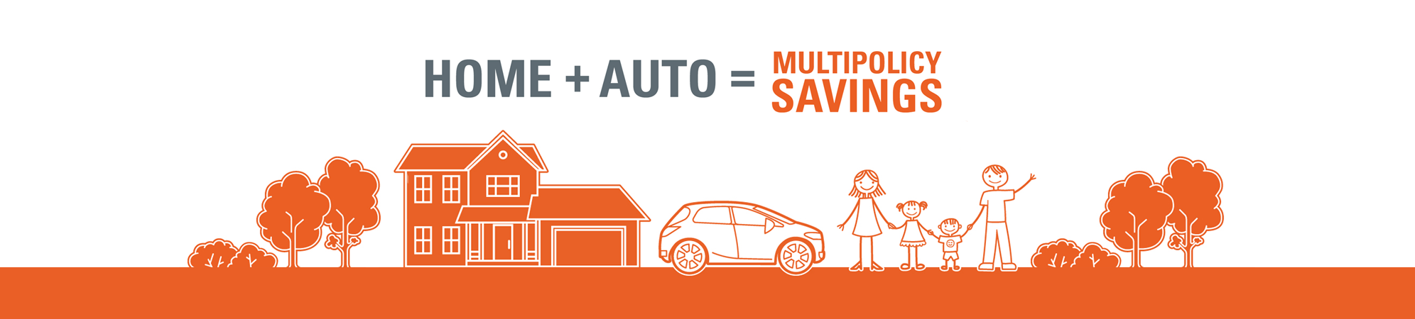 Home plus auto equals multipolicy savings